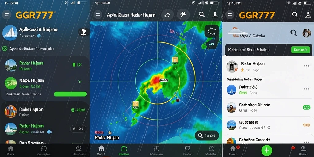 Antarmuka GGR777 yang informatif dan mudah digunakan.
