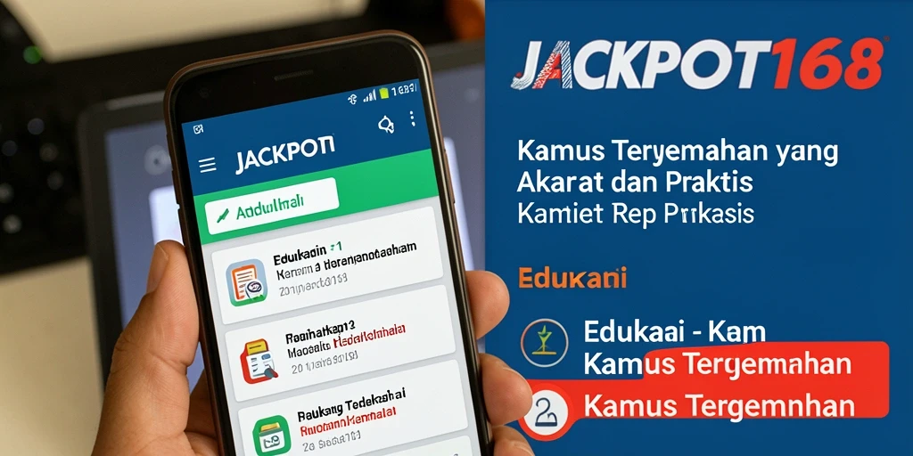 Antarmuka pengguna JACKPOT168 yang intuitif dan mudah dipahami.